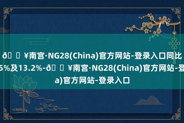 🔥南宫·NG28(China)官方网站-登录入口同比增长9.5%及13.2%-🔥南宫·NG28(China)官方网站-登录入口